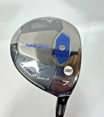 NEW Callaway Ai Smoke Max D 7 Wood 21° Cypher Black, Reg or Senior Flex 42” - Image 1 of 4