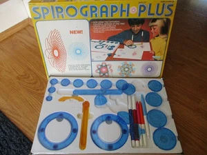Vintage Kenner 1982 Spirograph Plus Design Toy Play Set Ages 6+ Model No. 14210 - Picture 1 of 6