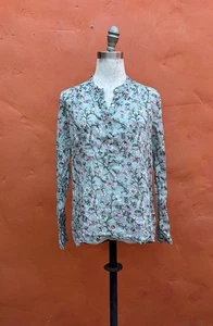 Isabel Marant Etoile Top blouse shirt Floral Cotton lightweight - Picture 1 of 5