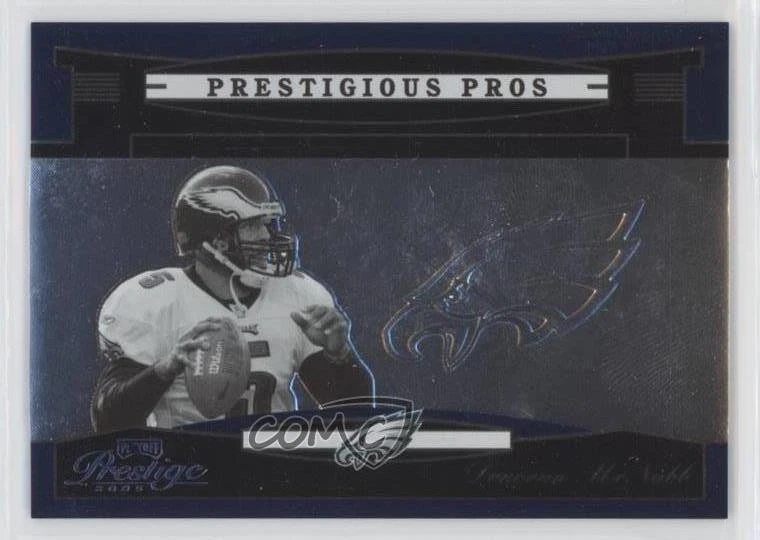 2005 Playoff Prestige Prestigious Pros Blue /250 Donovan McNabb #PP-13 - Image 1 of 2
