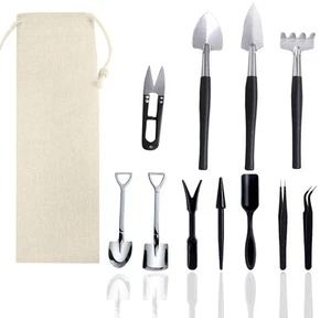 12 Pcs Succulent Tools Set Mini Transplanting Garden Tools Kit for Indoor Gar... - Picture 1 of 7