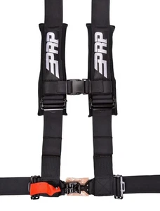 4 Point Harness with 3″ Belts Black By PRP SB4.3 - Picture 1 of 5