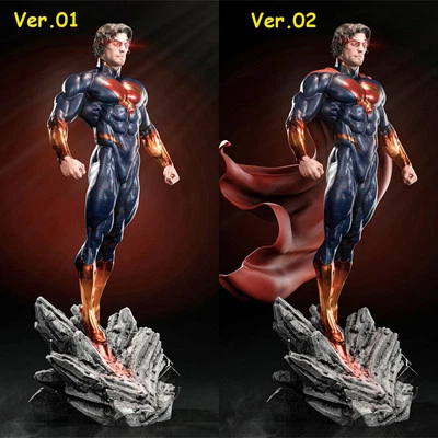 Absolute Superman 3D Print Garage Kit Figure Model Kit Unassemble Unpainted GK - Image 1 of 4