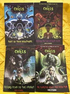 Disney Chills Series All 4 Books in Paperback Used Complete Set - Picture 1 of 11