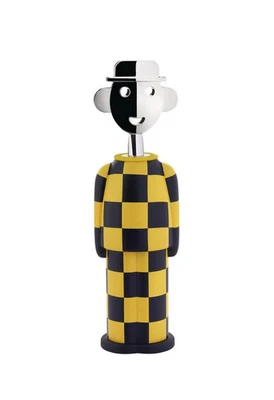 Alessi - AM23A 34 Alessandro M.  Giallo e Nero  Corkscrew NEW LAUNCH AUTUMN 2025 - Image 1 of 4