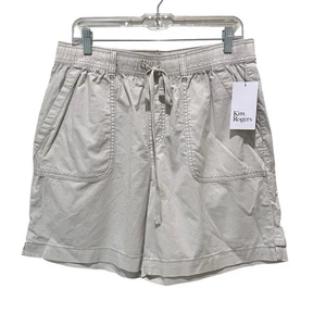 Kim Rogers Damen Pull-On Shorts Laken Kordelzug Gummibund Größe Medium - Bild 1 von 9
