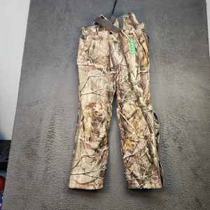 Game Winner Realtree AP Youth Large Insulated Waterproof Camo Hunting Bib Pants - Picture 1 of 15