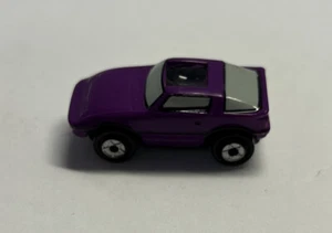 Vintage Micro Machines Galoob 1990 Mazda ‘80 RX-7 Private Eyes Car Purple Rare - Picture 1 of 6