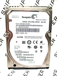Seagate Momentus 7200.4 320GB ST9320423AS SATA 9HV14E-020 Laptop Festplatte GETESTET - Bild 1 von 3