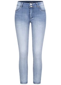 Pantalón vaquero mujer Hailys cintura alta ajustado jeggings 2 bolsillos azul N24030106 - Imagen 1 de 3