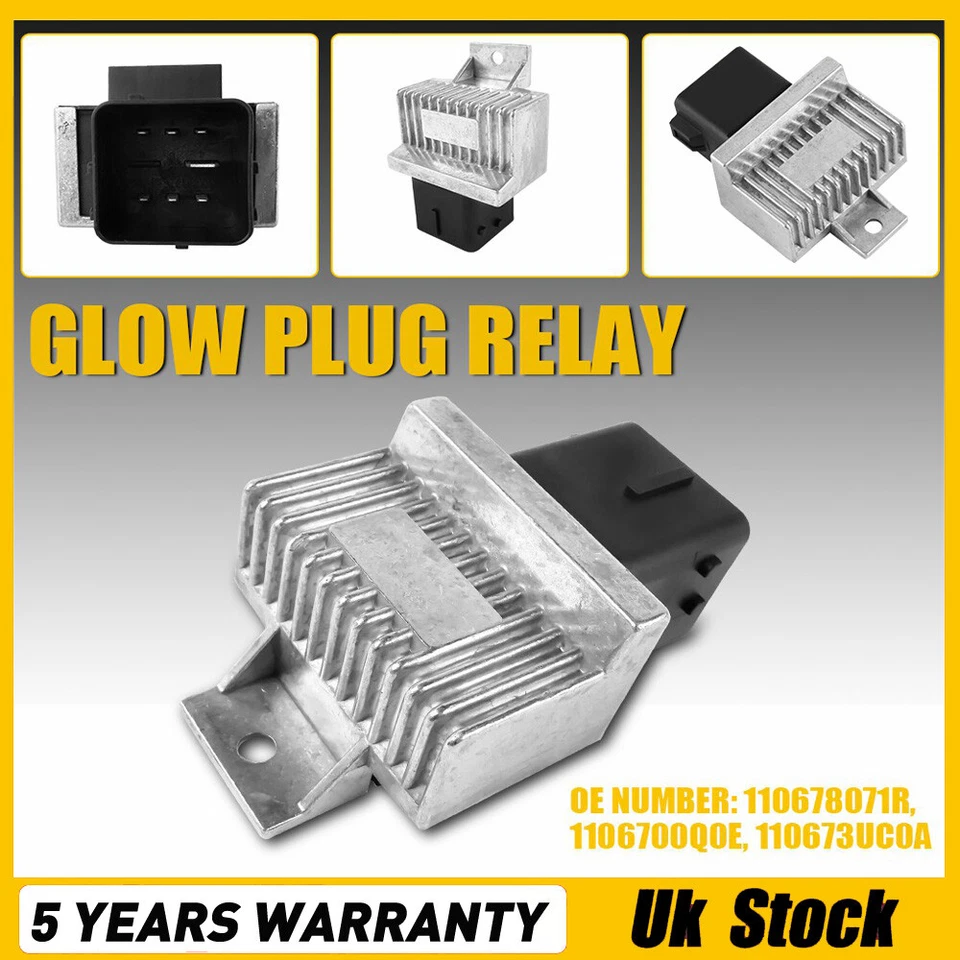 For Mercedes Renault 1.5 Cdi Dci Mahle Glow Plug Relay With Plugs A6079000100 - Image 1 of 4