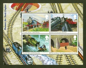 Great Britain Scott# 2914, Thomas the Tank Engine, 2011 Sheet of 4, VF/XF MNH - Picture 1 of 1