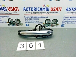 MANIGLIA PORTA PORTIERA ESTERNA ANTERIORE SINISTRA SX FIAT 500L SATINATA - Foto 1 di 3