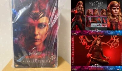 Hot Toys_The Multiverse of Madness Scarlet Witch 1/6 Figure_MMS652_NEW Rare JP - Image 1 of 4