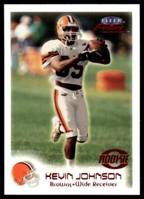 1999 Fleer Focus Kevin Johnson Rookie 1354/3850 Cleveland Browns #121R - Image 1 of 2