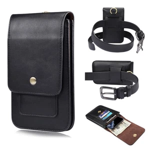Premium Leather Belt Holster Phone Holder for Samsung Galaxy Note20,S20 FE,S20+ - Picture 1 of 8