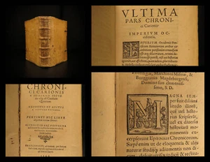 1566 Caspar Peucer Holy Roman Empire Charles V Reformation RARE German Binding - Picture 1 of 12