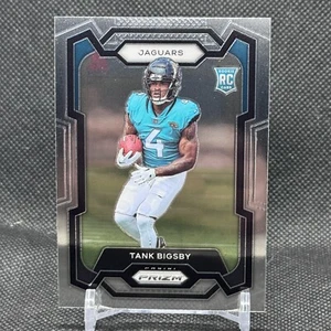 Tarjeta de novato Panini Prizm Tank Bigsby 2023 RC #348 - Jacksonville Jaguars - Imagen 1 de 2