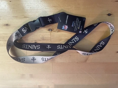 New Orleans Saints NFL Lanyard Key ID Holder WINCRAFT Licensed Product Cover