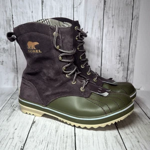 Sorel Women's Tivoli Camp 18 Purple Winter Snow Duck Boots NL1703-603 size 8 - Picture 1 of 11