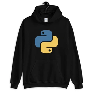 Sudadera con logotipo de Python ingenieros desarrolladores programador programador regalo sudadera con capucha - Imagen 1 de 8