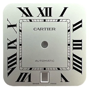Original Cartier Santos 39,8 mm römisches Zifferblatt Silber WSSA0018 - Bild 1 von 4