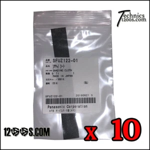 10 x TECHNICS SL 1200 1210 CONTROL DE PASO SOMBREADO TELA FIELTRO TIRA SFUZ122-01 - Imagen 1 de 1