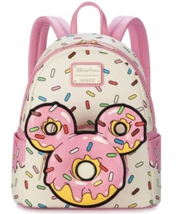 2024 Disney Parks Disney isst Donut Loungefly Mini Rucksack Neu - Bild 1 von 11