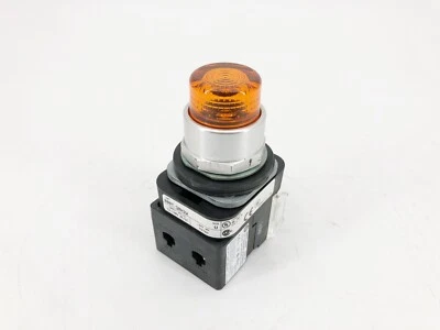 Nuevo pulsador momentáneo naranja Allen-Bradley 800T-QBH2A 12-130VAC/DC - sin caja Foto 1 de 4
