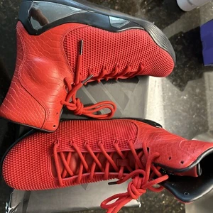 NIKE KOBE IX 9 HIGH KRM EXT QS "RED MAMBA" CHALLENGE RED SZ 10 [716993-600] - Picture 1 of 8