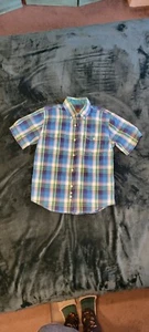 Roper Jungen groß kariertes Hemd mit Knopfleiste 100 % Baumwolle - Bild 1 von 2