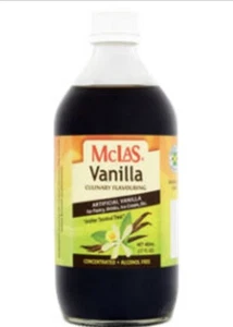 McLas Vainilla Esencia Saborizante 480 ml Botella Comida Culinaria Sabor Pastel Panadería - Imagen 1 de 1