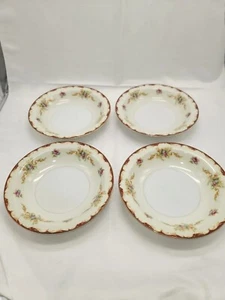 Harmony House Wembley zuppiere bordate 7,9 pollici fine Cina floreale set di 4 - Foto 1 di 14