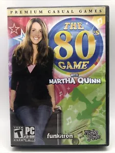 Le jeu des années 80 avec Martha Quinn PC CD 80 connaissances trivia catégories question - Photo 1/6