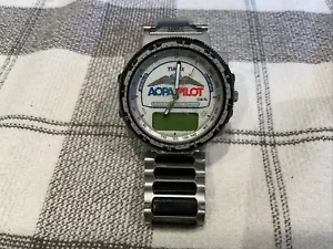 Timex Zulu Time AOPA Herren silberfarben Ana-Digi Quarzuhr mit drehbarer Lünette - Bild 1 von 5