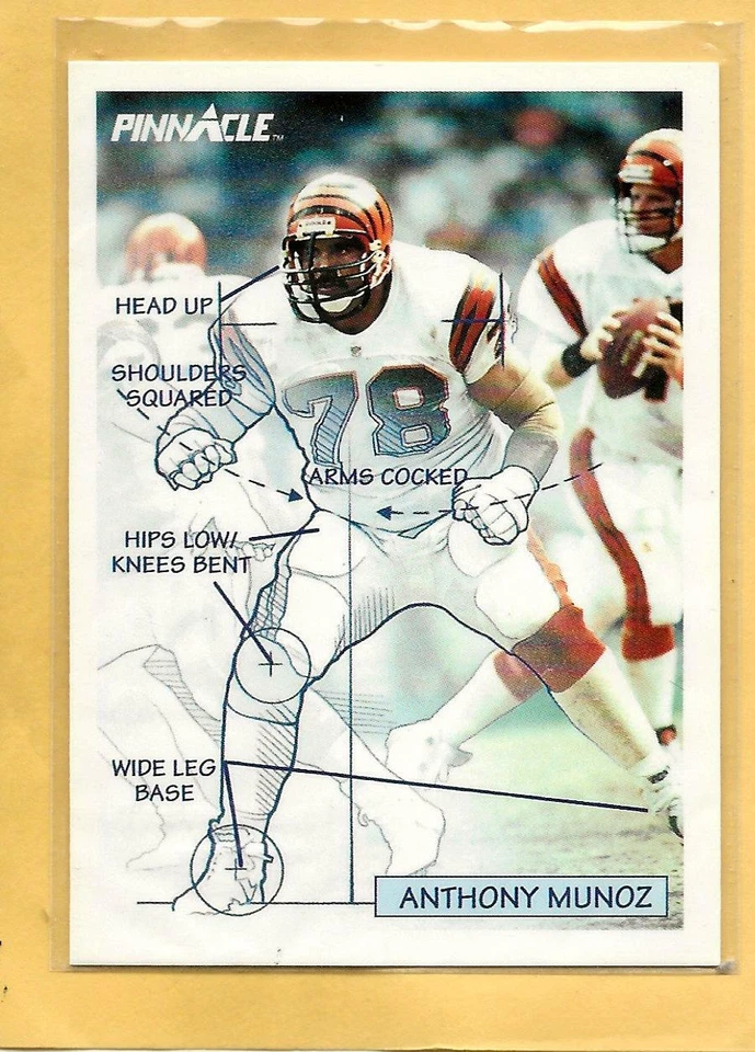 ANTHONY MUNOZ - 1991 Pinnacle - #357 - Bengals - $1.00 Shipping - Image 1 of 1