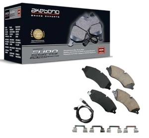 Disc Brake Pad Set Front AKEBONO For Land/Range Rover Sport 10-13 Wear Indicator - Picture 1 of 4