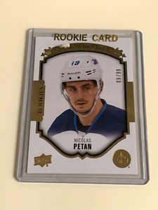 2015-16 Upper Deck UD Portraits Gold Foil /99 Nicolas Petan #P-106