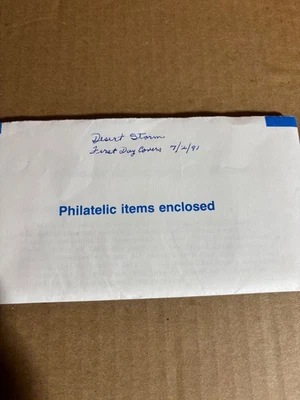 Set of 5 First Day Covers Celebrating " Heroes Of Desert Storm" - Image 1 of 4