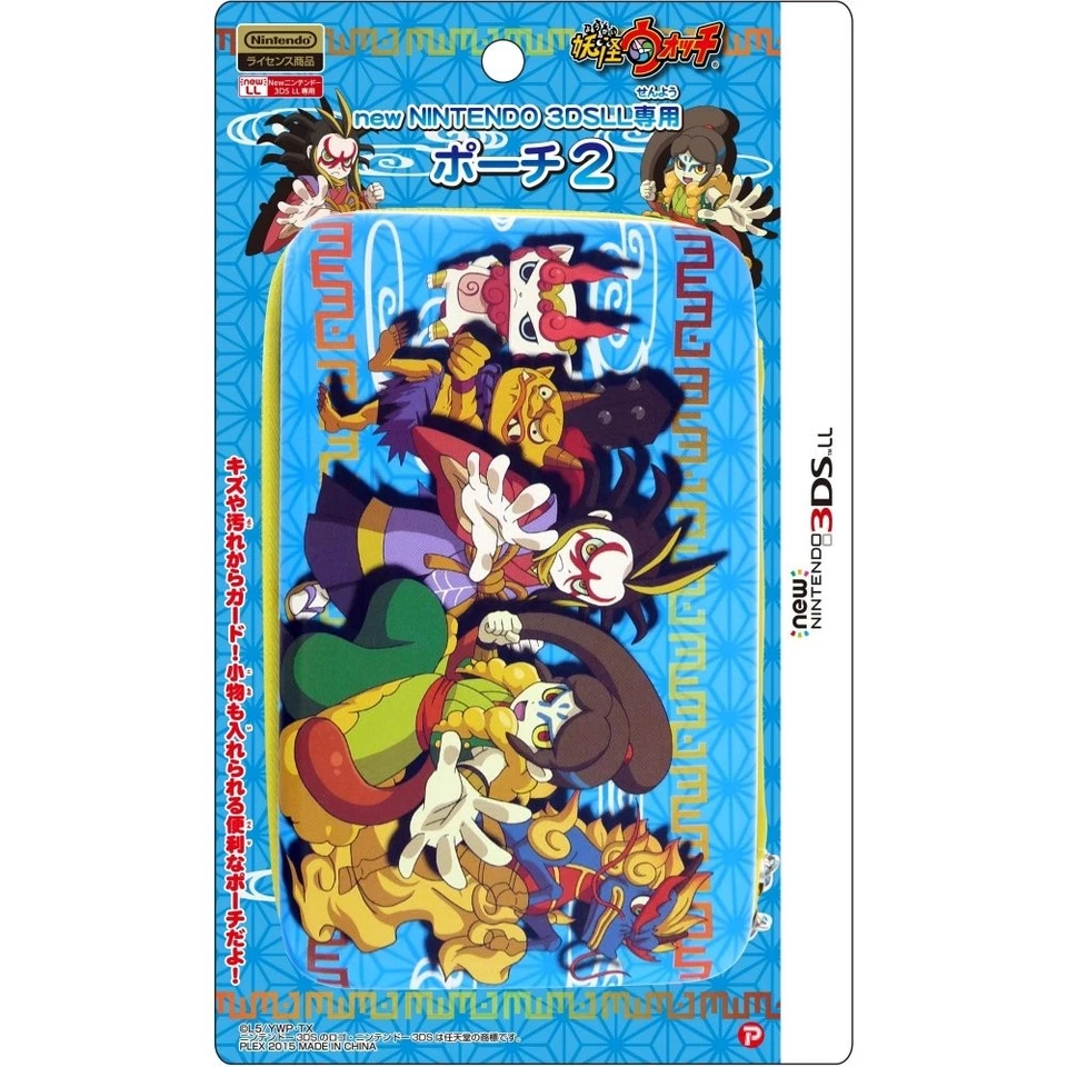 Yo-Kai Watch new Nintendo 3DS LL Pouch 2, Japanese Pattern Ver. - Image 1 of 4