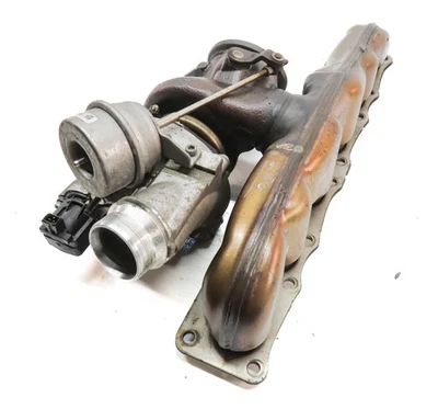 BMW X5 X6 (E70 E71) 2011-2014 3,0 L N55 TURBO MOTOR TURBOCOMPRESOR con colector Foto 1 de 4