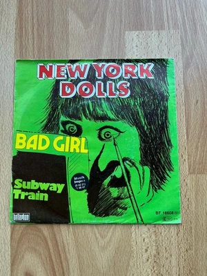 New York Dolls Bad Girl BF 18608 Bellaphon Germany - Image 1 of 4