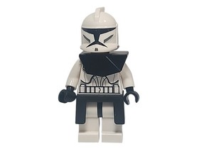 Lego Star Wars Clone Trooper Captain Minifigure 8014 (Missing Visor)