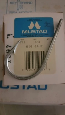 Mustad 7691 9/0 Ten Pack - Image 1 of 2