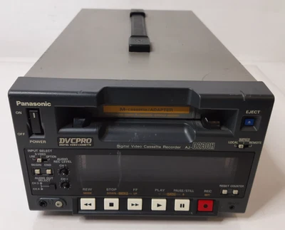 Panasonic DVCPro Digital Video Cassette Recorder AJ-D230H - Power Tested - Image 1 of 4