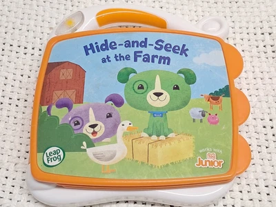 Leap Frog Hide And Seek At The Farm Electronic Book New batteries - Image 1 of 4