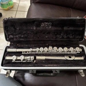 Vintage Bundy Selmer Querflöte mit Hartschalenkoffer - Hergestellt in den USA - Bild 1 von 5