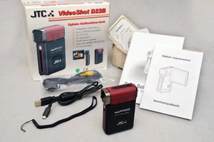Videocámara JTC D22B VideoShot 11 megapíxeles, 6,1 cm (pantalla LCD de 2,4 pulgadas) - Imagen 1 de 12