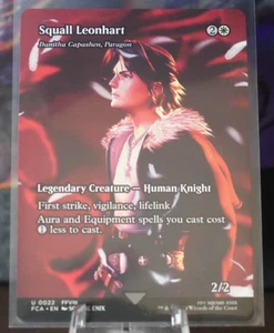 Squall Leonhart - Danitha Capashen, Paragon (Showcase) #22 NM Final Fantasy - Picture 1 of 2