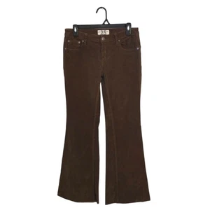 Free People We The Free jeans svasati vintage in velluto a coste da donna taglia 25 marrone - Foto 1 di 7